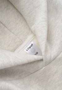 Erwachsenen Hoodie in grau