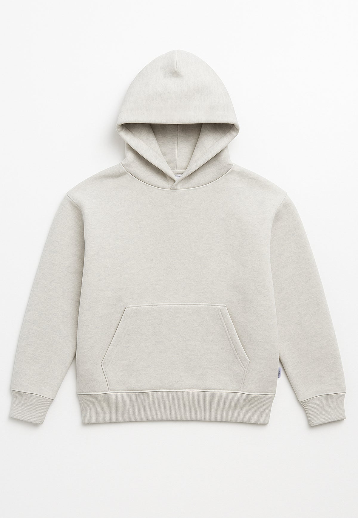 Erwachsenen Hoodie in grau