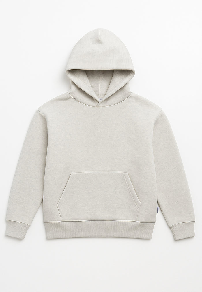 Erwachsenen Hoodie in grau