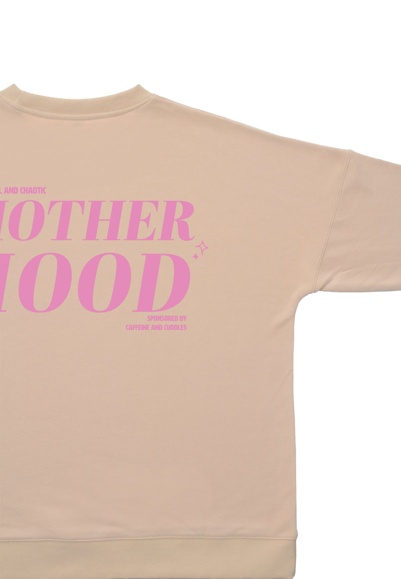 Erwachsenen Sweatshirt Motherhood pink