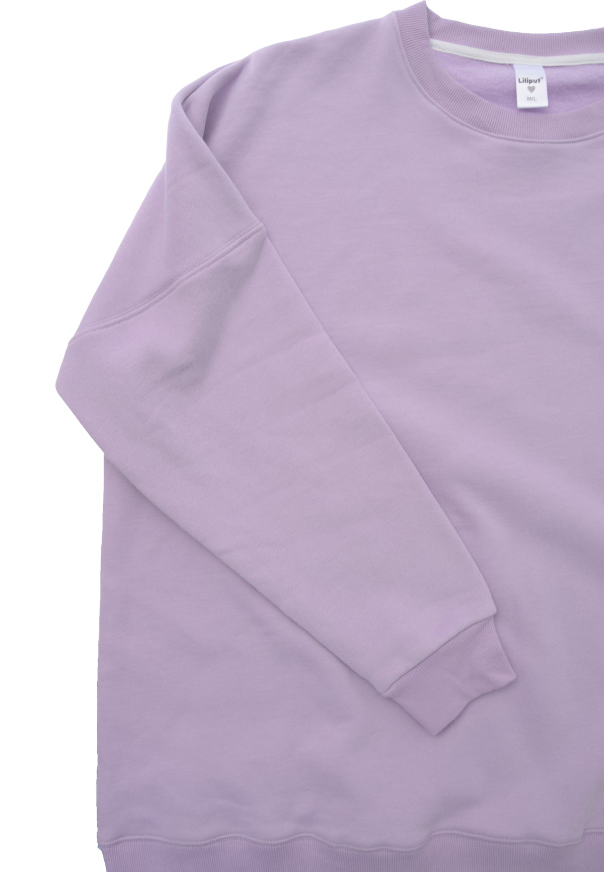 Erwachsenen Sweatshirt flieder XMAS Schleife
