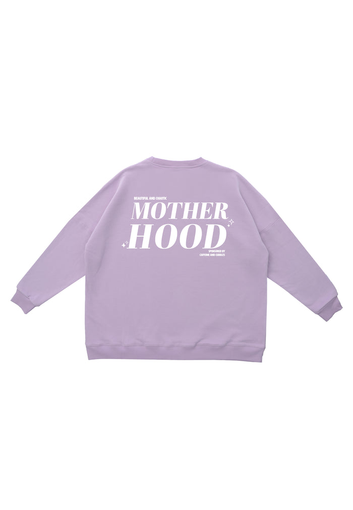 Erwachsenen Sweatshirt flieder Motherhood