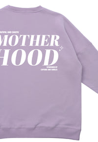 Erwachsenen Sweatshirt flieder Motherhood