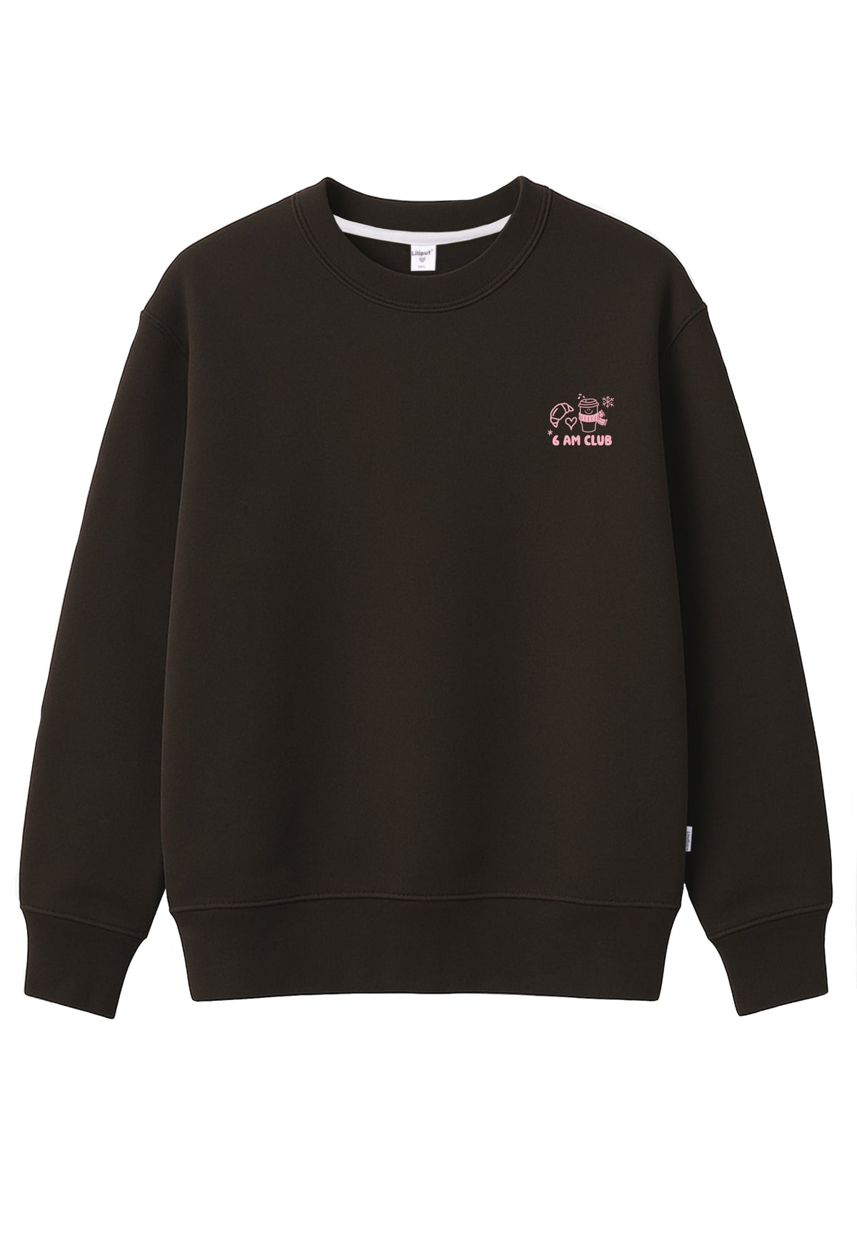 Erwachsenen Sweatshirt braun Cold Day