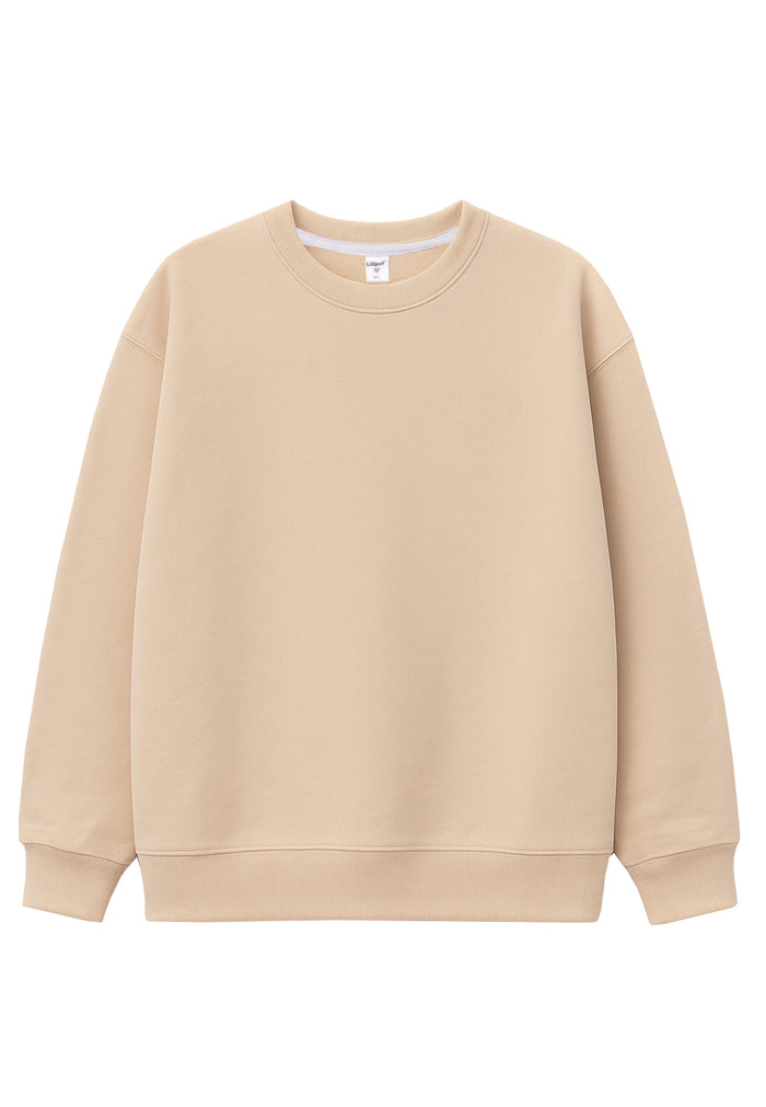 Erwachsenen Sweatshirt beige