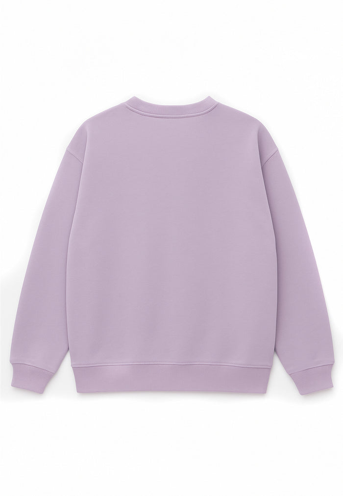 Erwachsenen Sweatshirt flieder