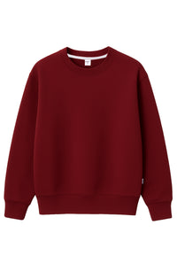 Erwachsenen Sweatshirt bordeaux