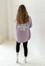 Erwachsenen Sweatshirt Liliput x Detailverliebt flieder breakfast date