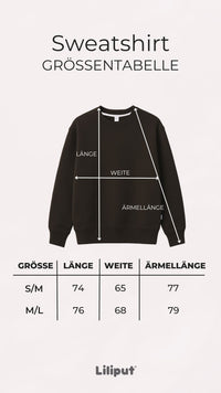 Erwachsenen Sweatshirt braun Cookie Club