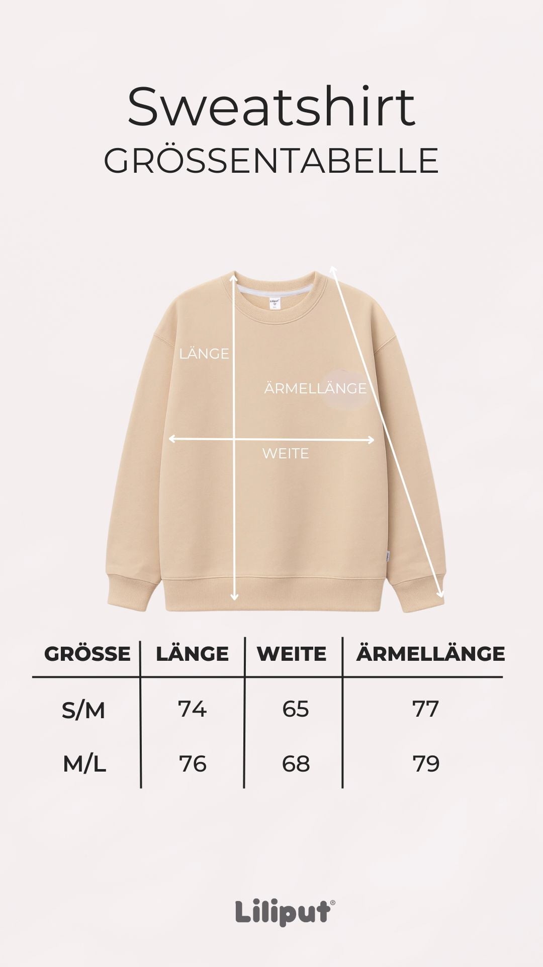 Erwachsenen Sweatshirt No Sleep Club beige
