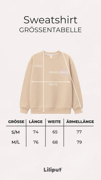 Erwachsenen Sweatshirt No Sleep Club beige
