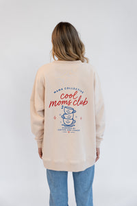 Erwachsenen Sweatshirt beige Cool Moms Club