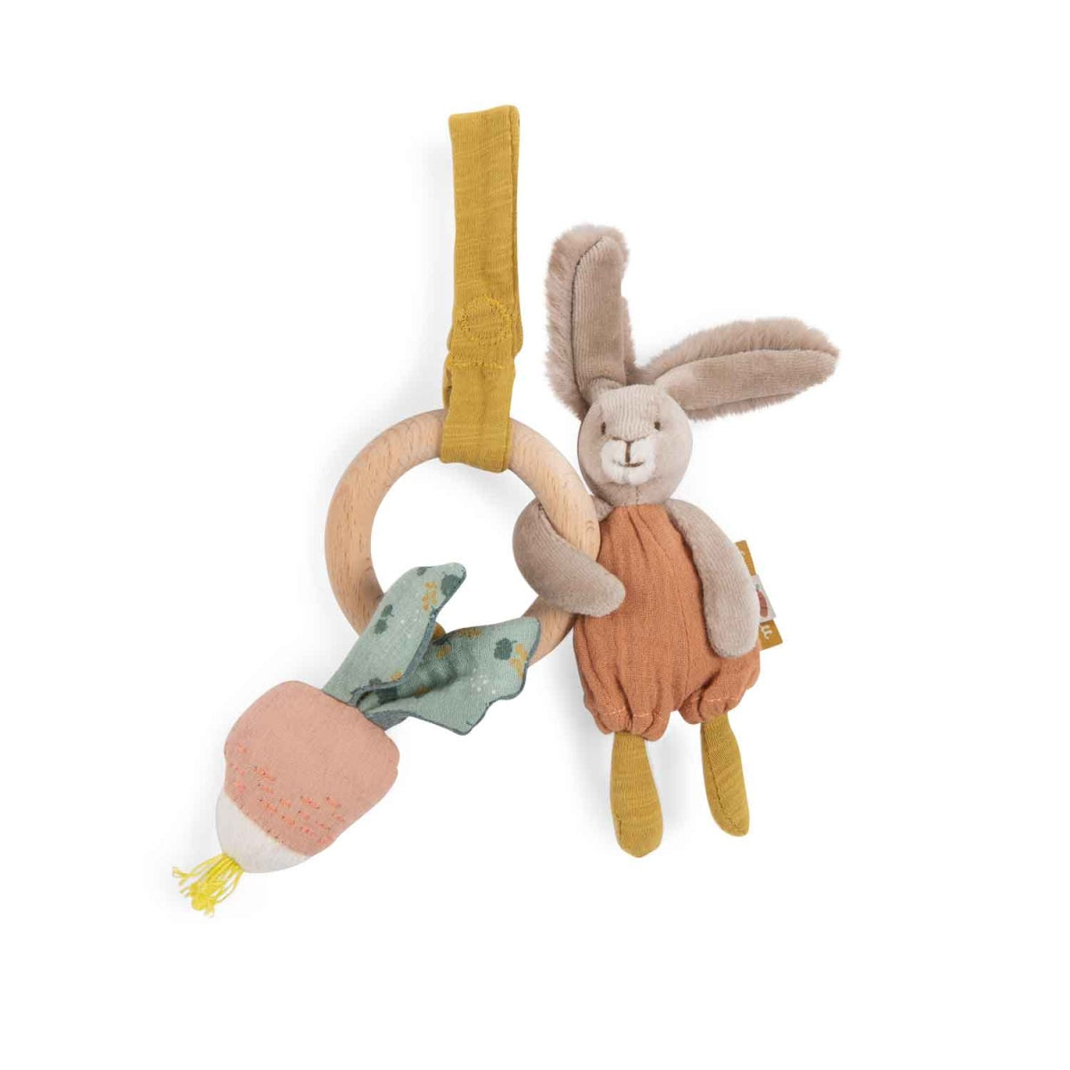 Greifling Hase und Radieschen von Moulin Roty