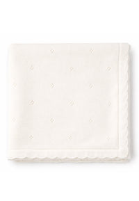 Baby Pointelle Strickdecke