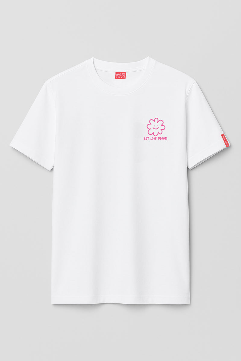 Erwachsenen T-Shirt Let love Bloom