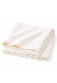 Baby Pointelle Strickdecke
