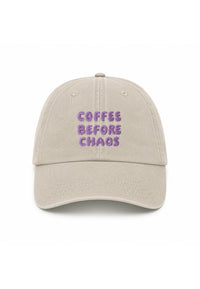 Erwachsenen Cap Coffee before Chaos