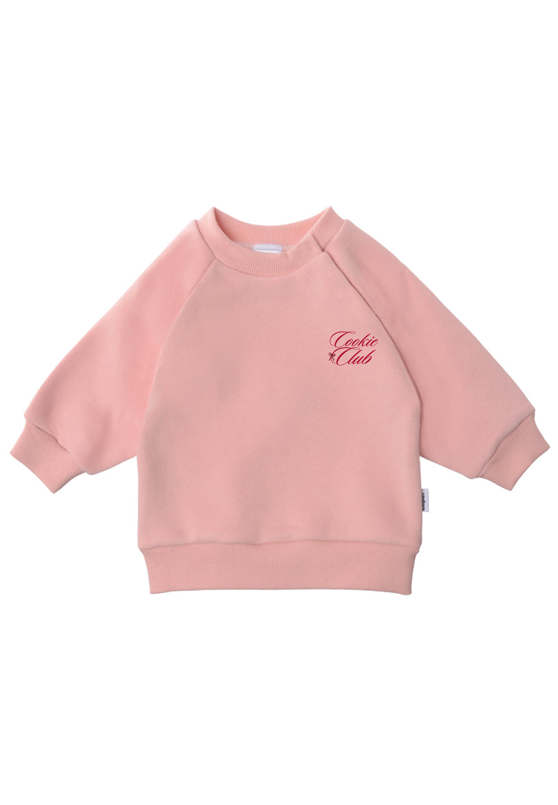 Cookie Club Sweatshirt rosa Mini Me