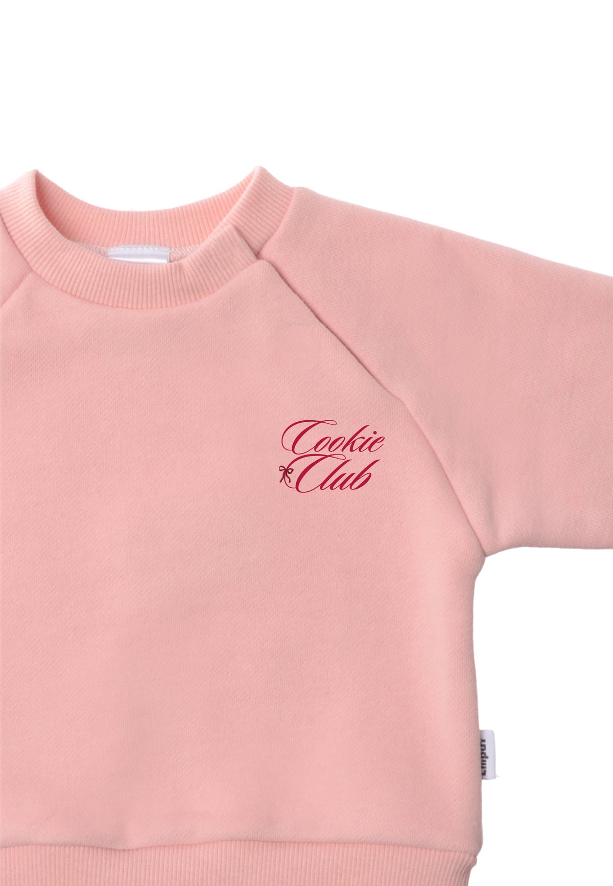 Cookie Club Sweatshirt rosa Mini Me