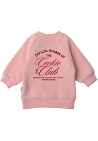 Cookie Club Sweatshirt rosa Mini Me