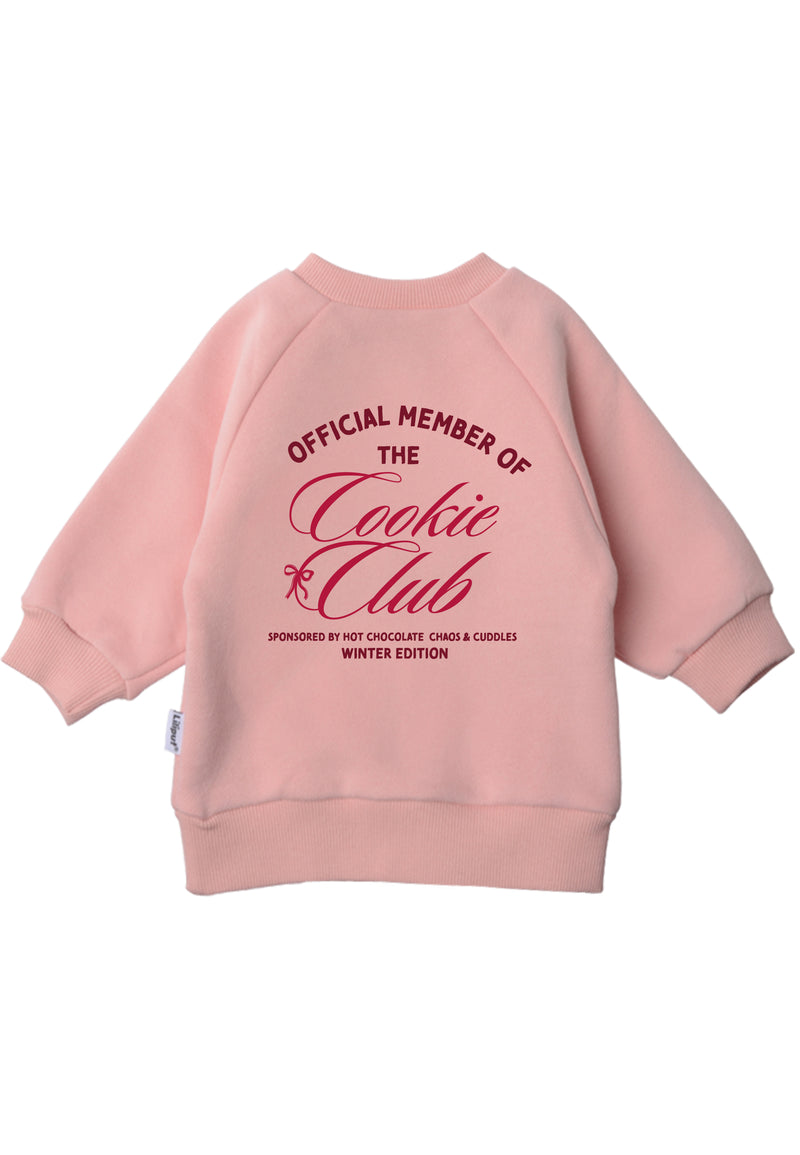 Cookie Club Sweatshirt rosa Mini Me