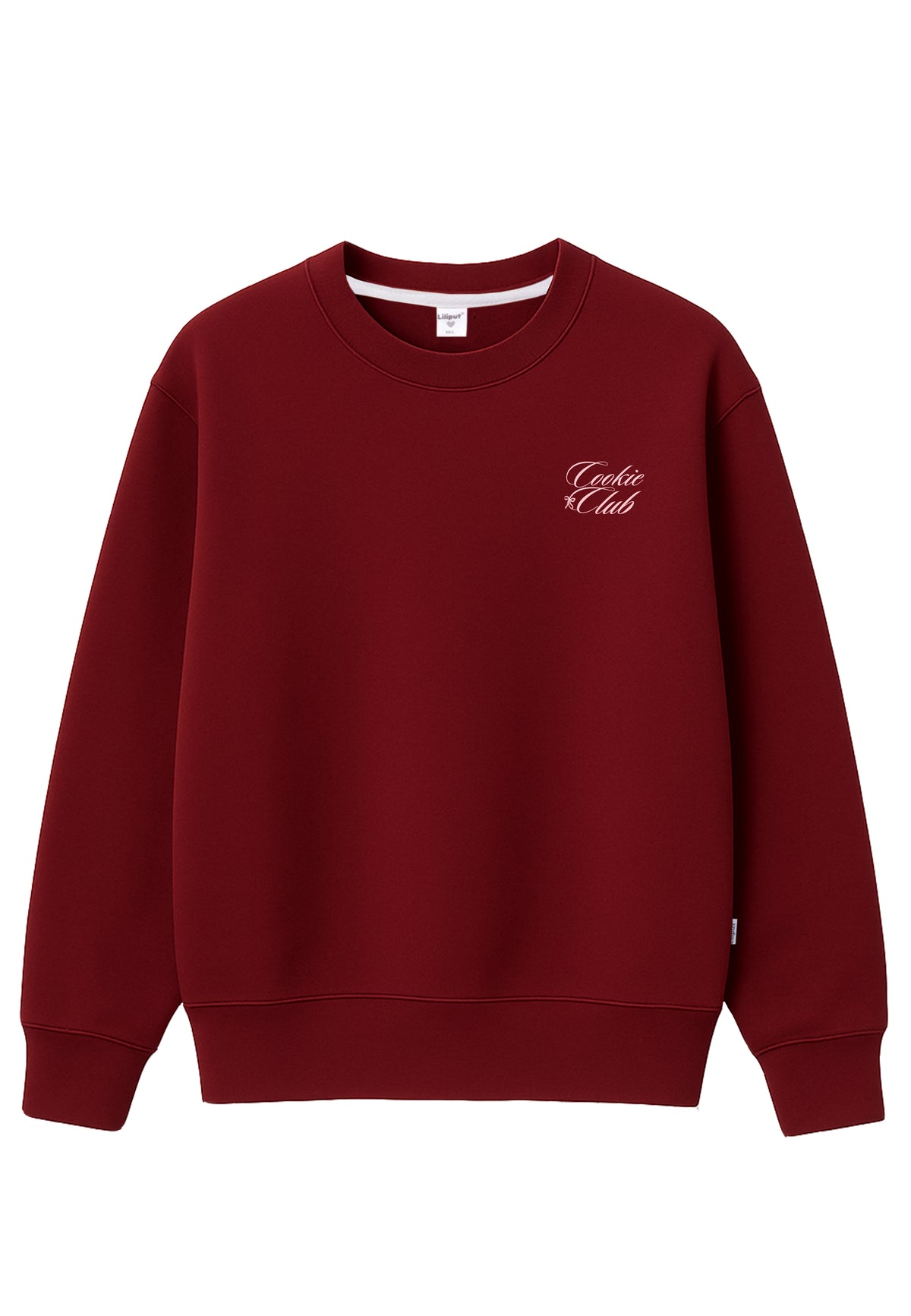 Erwachsenen Sweatshirt bordeaux Cookie Club