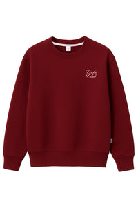 Erwachsenen Sweatshirt bordeaux Cookie Club