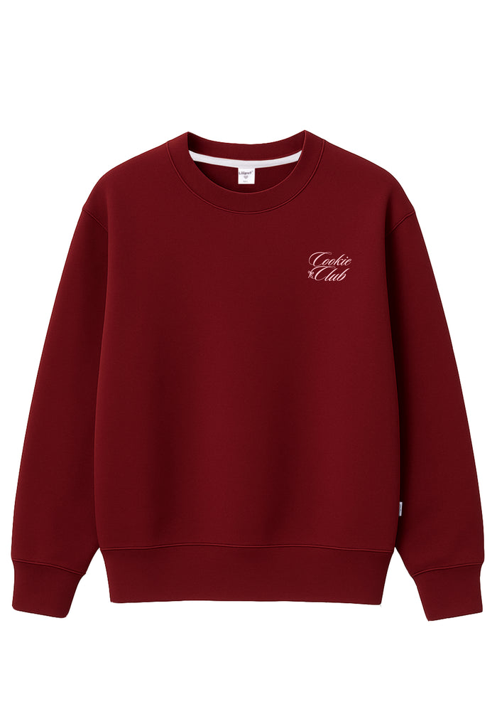 Erwachsenen Sweatshirt bordeaux Cookie Club