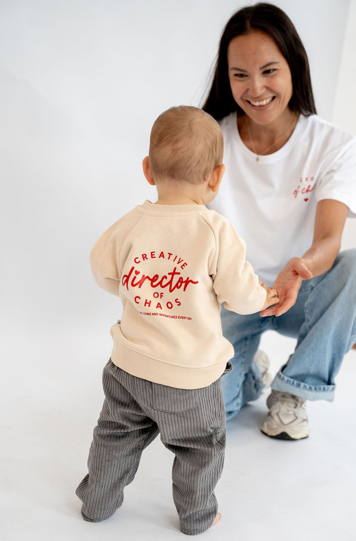 Creative Director of Chaos Special Edition Mini & Me Sweatshirt