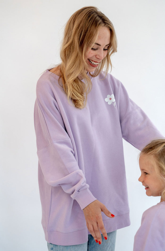 Erwachsenen Sweatshirt Growing Side By Side