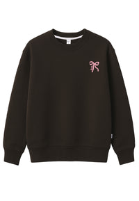 Erwachsenen Sweatshirt braun Holly Jolly