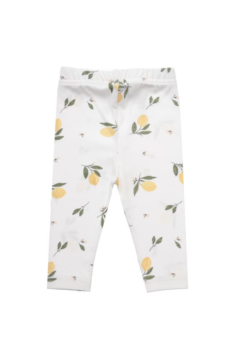 Leggings mit Zitronenprint