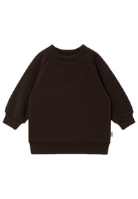 2-teiliges Set mit braunem Sweatshirt und Leo-Hose