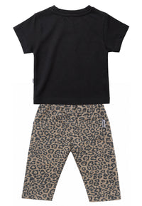 2-teiliges Set mit Leo-Hose und Leo-Shirt