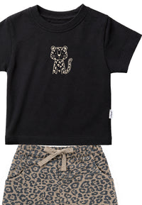 2-teiliges Set mit Leo-Hose und Leo-Shirt