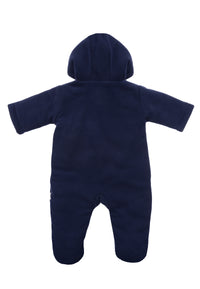 Wattierter Rib Overall in marine