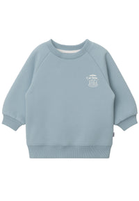 Kinder Sweatshirt „Pancakes for Breakfast“ Hellblau