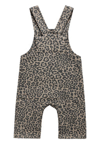 Latzhose mit Leo-Print