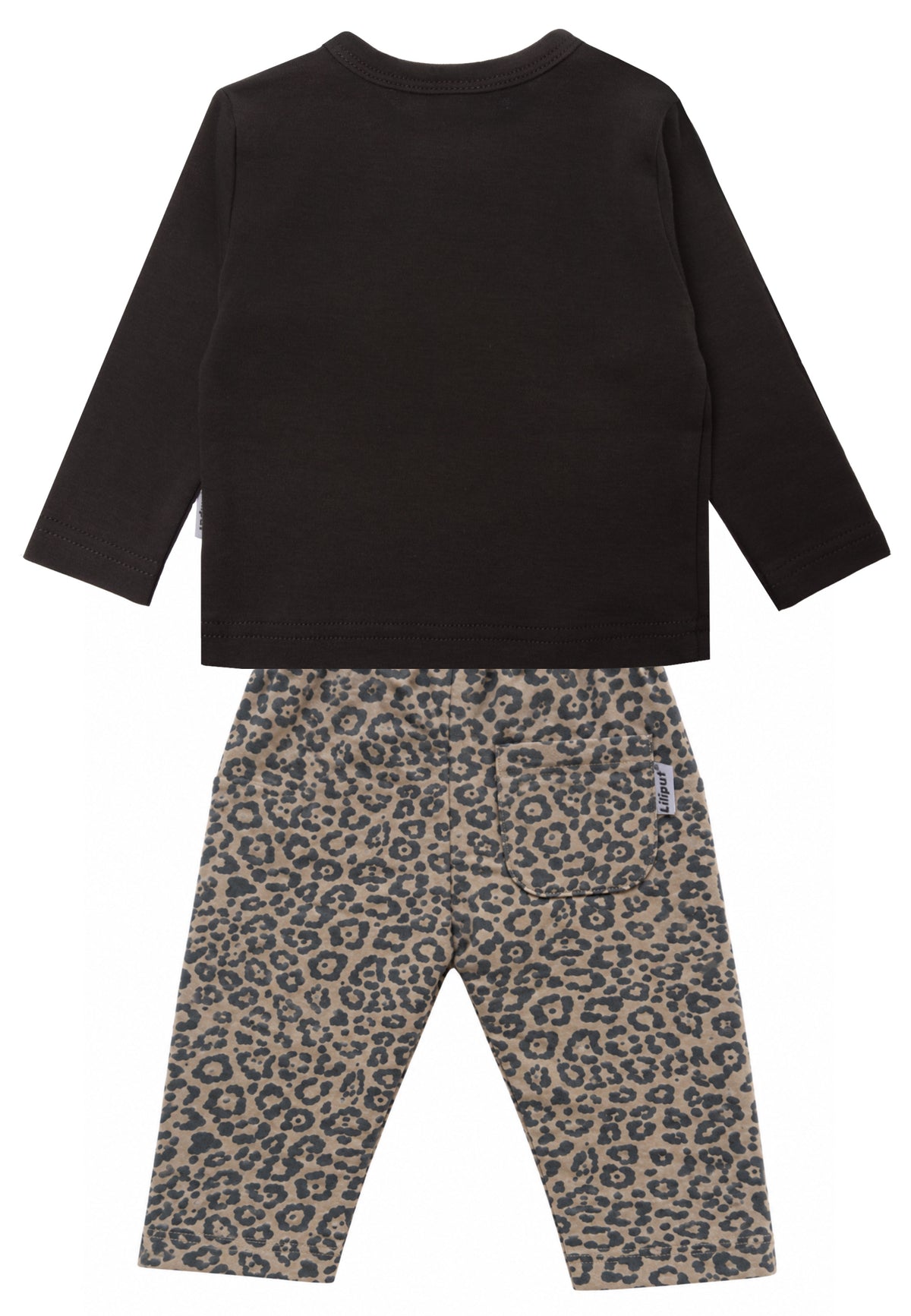 2-teiliges Set mit Langarmshirt und Leo-Hose