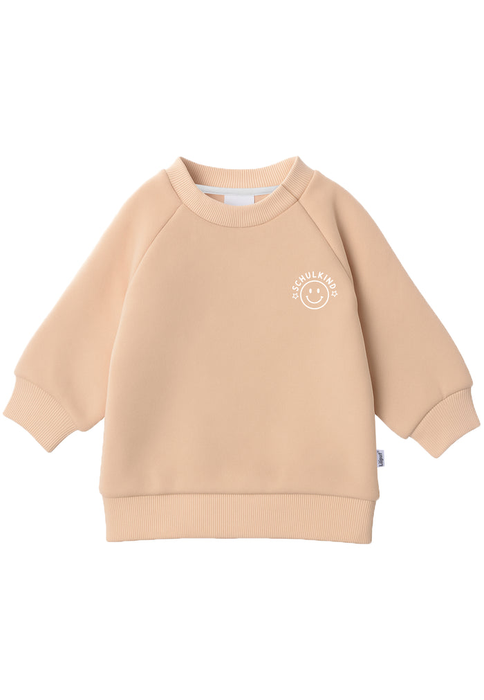 Kinder Sweatshirt "Schulkind" Beige
