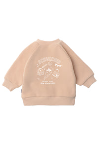 Kinder Sweatshirt "Schulkind" Beige
