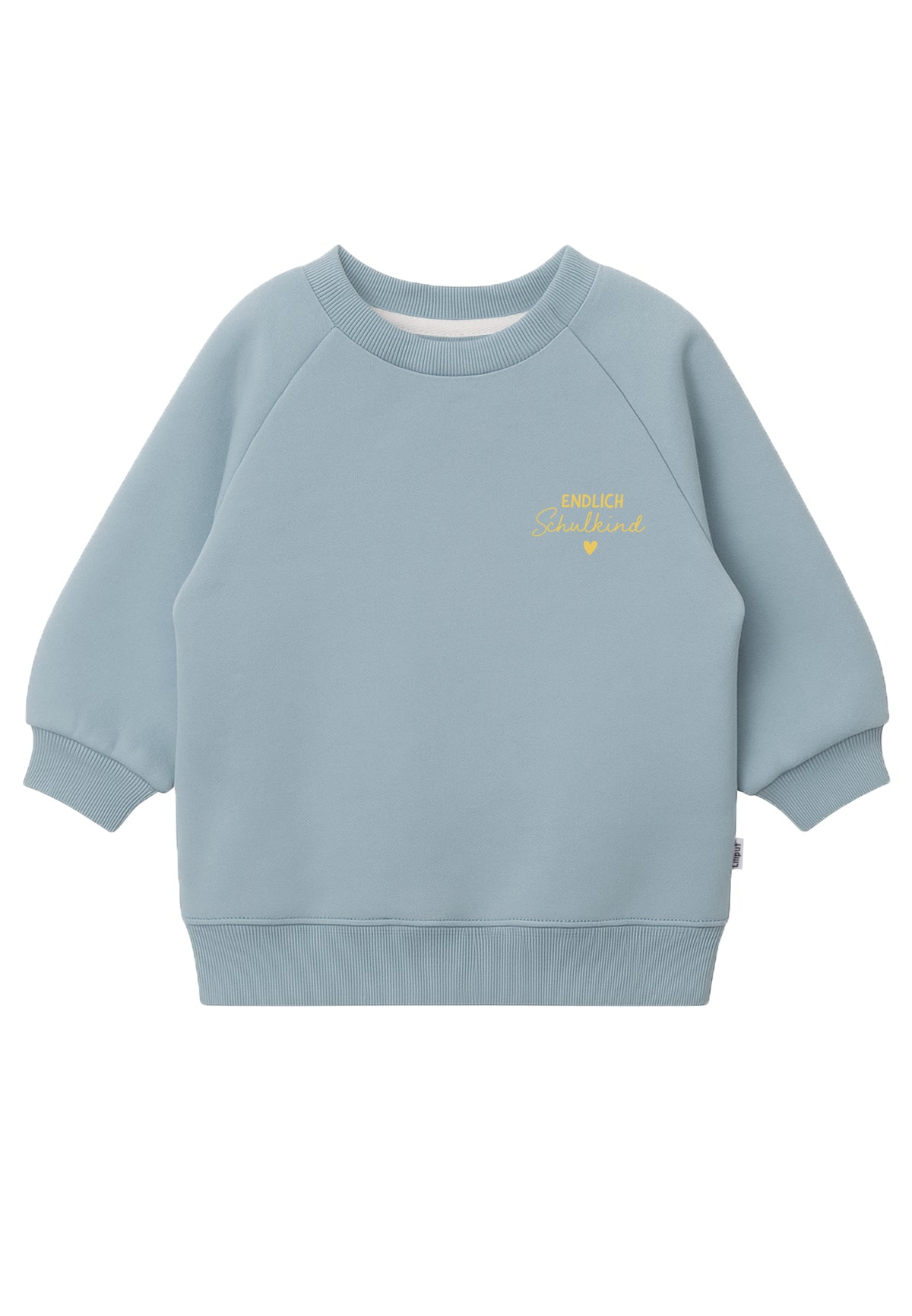 Kinder Sweatshirt "Endlich Schulkind" Hellblau