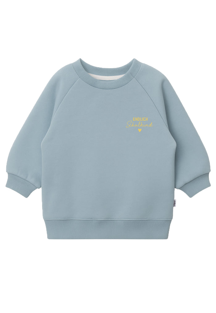 Kinder Sweatshirt "Endlich Schulkind" Hellblau