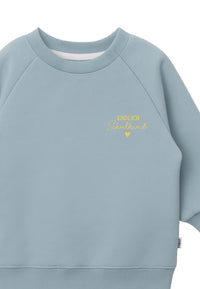 Kinder Sweatshirt "Endlich Schulkind" Hellblau