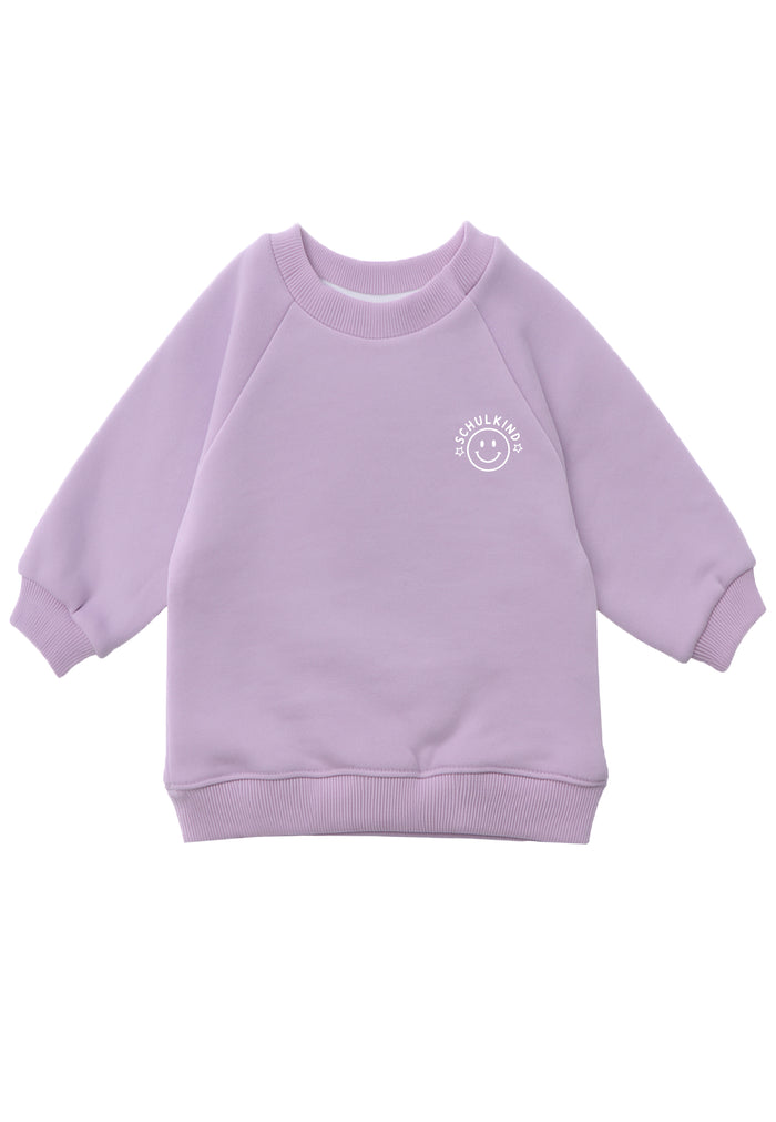 Kinder Sweatshirt "Schulkind" Flieder