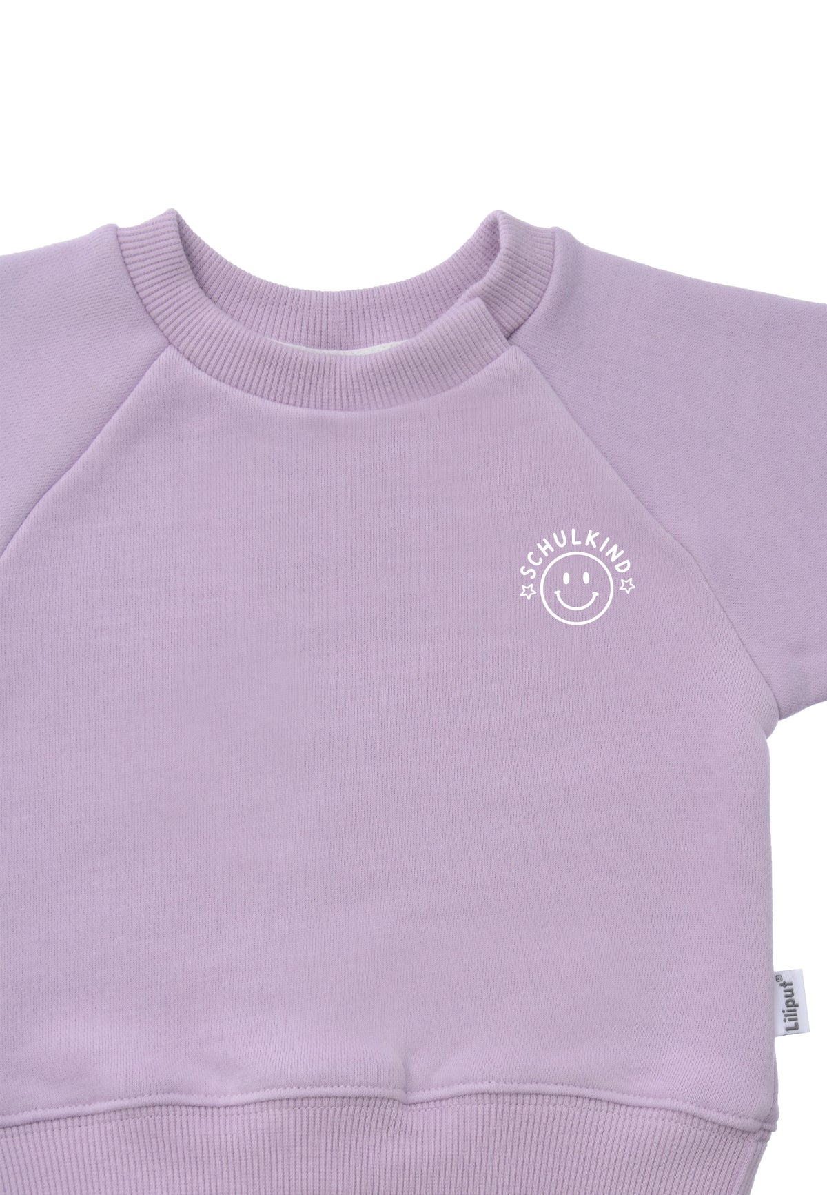 Kinder Sweatshirt "Schulkind" Flieder