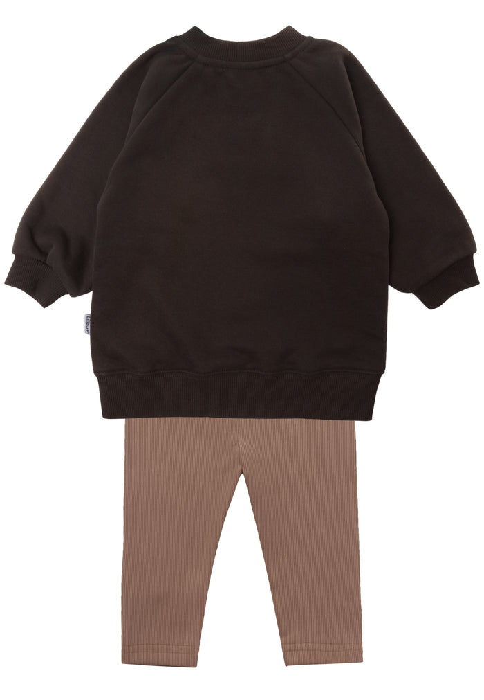 2-teiliges Set mit Petit Croissant Sweatshirt und Leggings