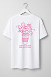 Erwachsenen T-Shirt Let love Bloom