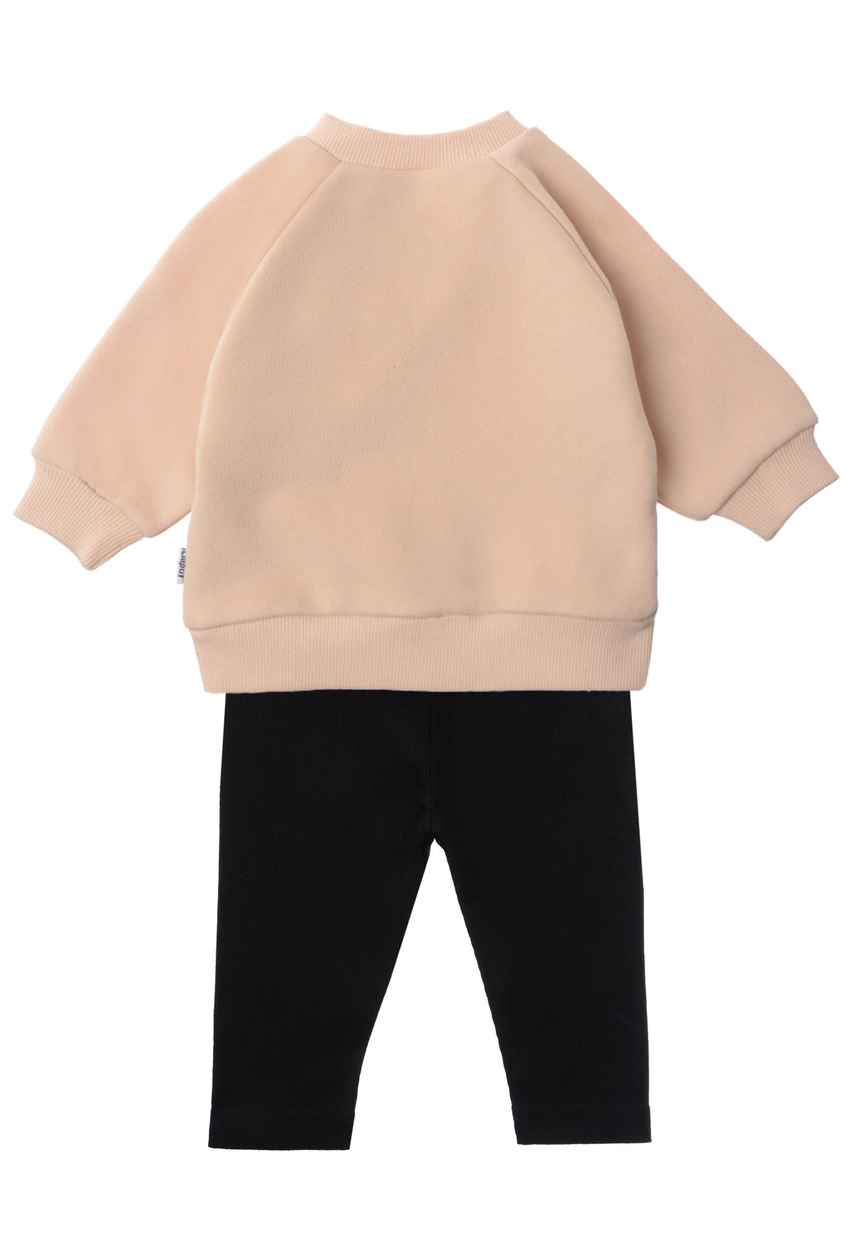 2tlg. Set mit Sweatshirt und Leggings "My favorite Mornings"