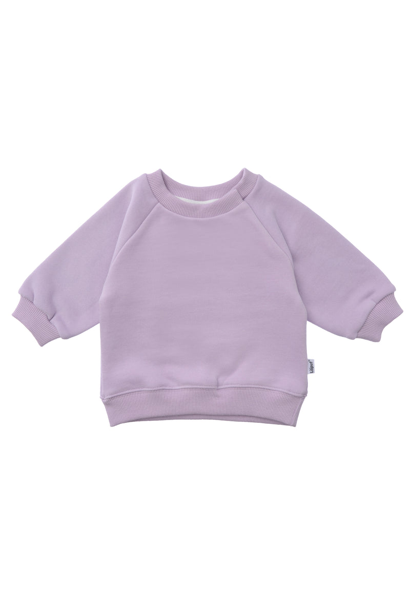 Kuschelweiches Sweatshirt in flieder.